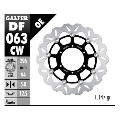 Přední brzdový kotouč GALFER DF063CW (GALFER přední brzdový kotouč HONDA CBR 600F4 i sport 01-10