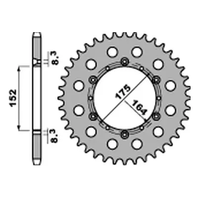 Rozeta PBR 85642F (JTR853.42) (PBR rozeta 856 42 F (JTR853.42))