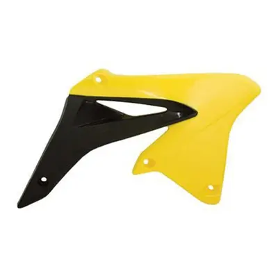 RACETECH (RTECH) kryty chladiče SUZUKI RMZ 250 (07-09) barva žlutá (CVRMZGI2507) (SU04901102) (R