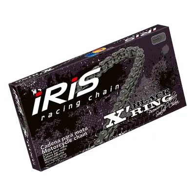 IRIS 525 XR-106 hnací řetěz (106-článků) X-RING rozpojený + nýtovací spojka barva černá (DO 900c