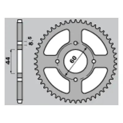 Rozeta PBR 832 38 C45 (PBR rozeta 832 38 C45)