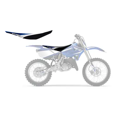 Potah sedla BLACKBIRD 1245C (BLACKBIRD potah sedla YAMAHA YZ 450F 10-13 barva černá světle modrý