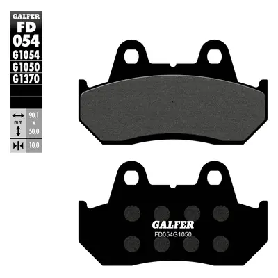 Brzdové destičky Galfer FD054G1050 (KH069) (GALFER brzdové destičky KH069 polokovové (SCOOTER))