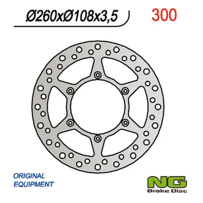 Brzdový kotouč NG Brakes NG300 (NG brzdový kotouč přední GAS GAS 125 94-99 (260X108X3,5))