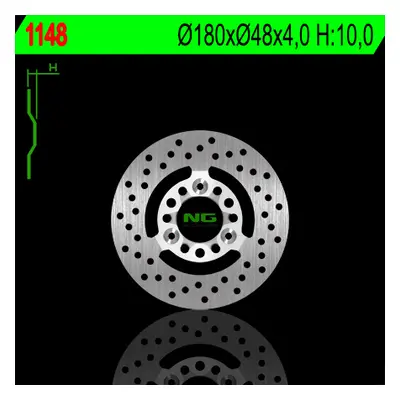 Brzdový kotouč NG Brakes NG1148 (NG brzdový kotouč přední YAMAHA BWS 50/100 00-01, XC 125 CYGNUS