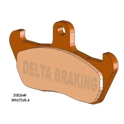 Brzdové destičky DELTA BRAKING DB2640OR-D (DELTA BRAKING brzdové destičky KH163 přední CAGIVA MI