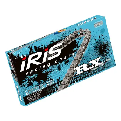 IRIS 420 RX-134 hnací řetěz (134-článků) bez O-kroužků, rozpojený + spojka barva stříbrná (MOTOC