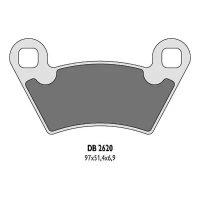 Brzdové destičky DELTA BRAKING DB2620OR-D (DELTA BRAKING brzdové destičky KH354 POLARIS - nahraz