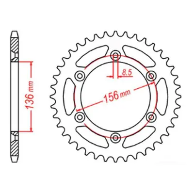 Rozeta MTX 11-415-45 (JTR822.45) (MTX PARTS rozeta 702 45 (JTR822.45))