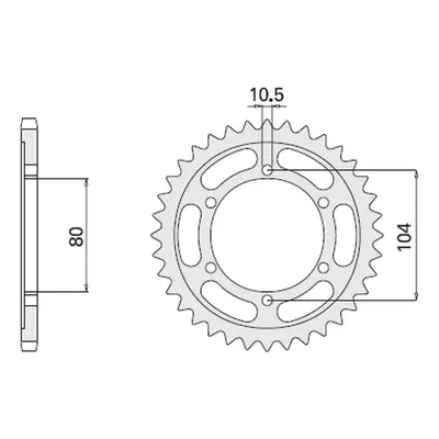 Rozeta CHT 48840K (488-40K) (CHT rozeta 488 40 (MOD. 530) (488-40K))