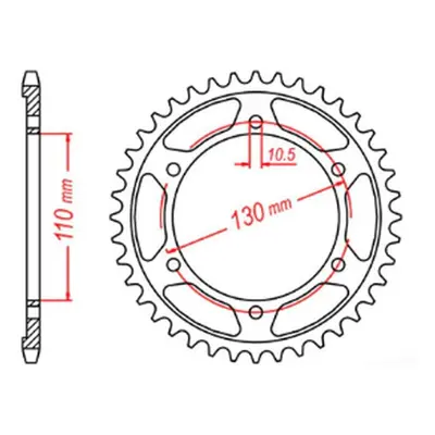 Rozeta MTX 11-198-39 (JTR479.39) (MTX PARTS rozeta 241 39 (JTR479.39))