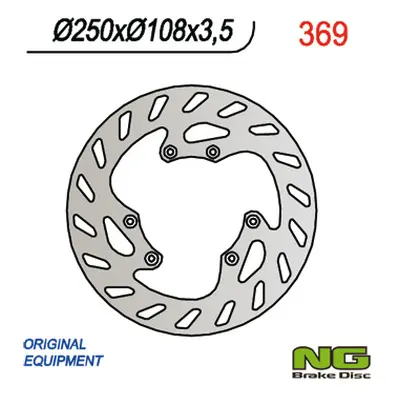 Brzdový kotouč NG Brakes NG369 (NG brzdový kotouč přední HM 50 CRE BAJA/SIX 01-06 (průměr 250mm)