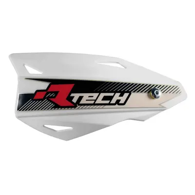 RACETECH (RTECH) kryty páček VERTIGO CROSS/ENDURO barva bílá (s upevněním do řidítek) (R-KITPMVT