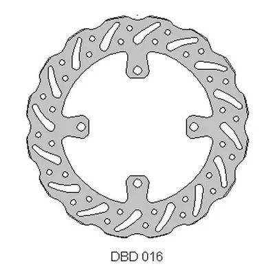 Brzdový kotouč přední DELTA BRAKING ONL_DBD016G (DELTA BRAKING brzdový kotouč přední KAWASAKI KX