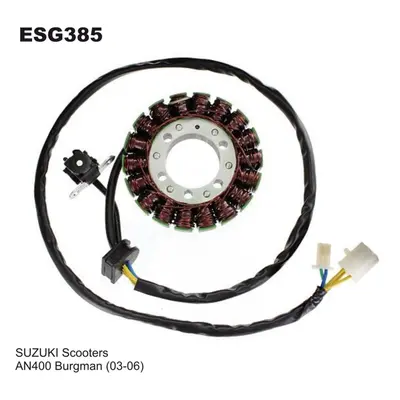 ELECTROSPORT vinutí alternátoru (stator) SUZUKI AN 400 BURGMAN (03-06) (ESG385) (ELECTROSPORT vi