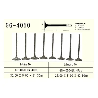 Výfukový ventil VESRAH GG-4050-EX (VESRAH výfukový ventil KAWASAKI KVF 650/700/750 02-17 (12004-