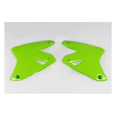 Kryty chladiče UFO KA03742026 (UFO kryty chladiče KAWASAKI KLX 400R 03-25, barva zelená)