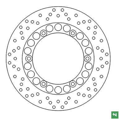 Brzdový kotouč přední/zadní NEWFREN DF5079A (NEWFREN brzdový kotouč přední/zadní YAMAHA SR 125 9