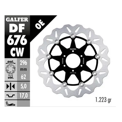 Přední brzdový kotouč GALFER DF676CW (GALFER přední brzdový kotouč HONDA CBR 600F4 99-00; CBR 90