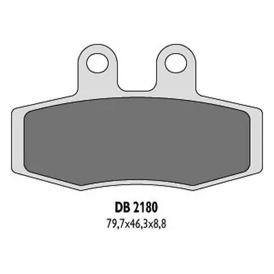 Brzdové destičky DELTA BRAKING DB2180OR-D (DELTA BRAKING brzdové destičky KH132 - nahrazuje DB21