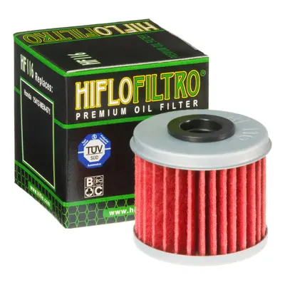 Olejový filtr HIFLO HF116 (02-20, 50) (HIFLO olejový filtr OEM Honda 15412-MEB-671, Honda 15412-