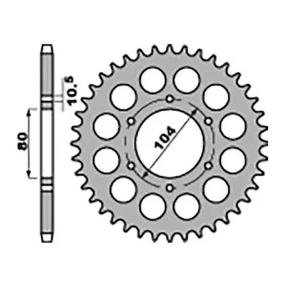 Prodej rozeta JR 50134JRS (JR prodej rozeta 501 33 s 750 C 80-87, GPZ 1100 81-85)