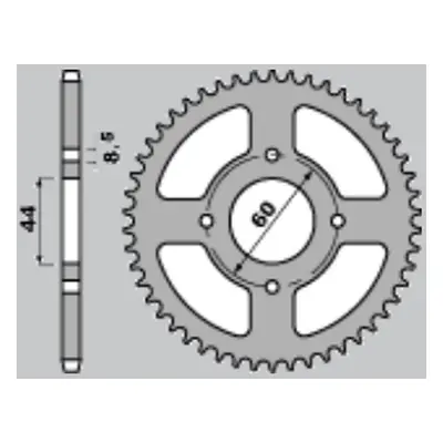 Rozeta PBR 83238C45 (PBR rozeta 832 38 C45)