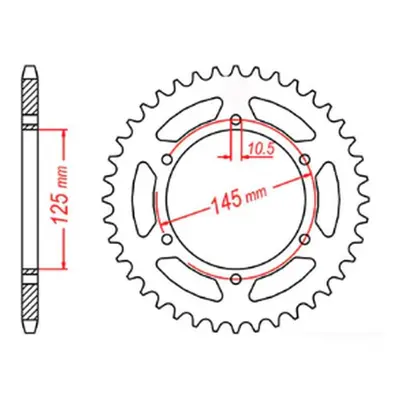 Rozeta MTX 11-1M1-48 (JTR855.48) (MTX PARTS rozeta 866 48 (JTR855.48))