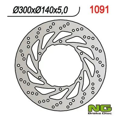 Brzdový kotouč NG Brakes NG1091 (NG brzdový kotouč přední APRILIA ETV 1000 CAPONORD 01-07 (300X1