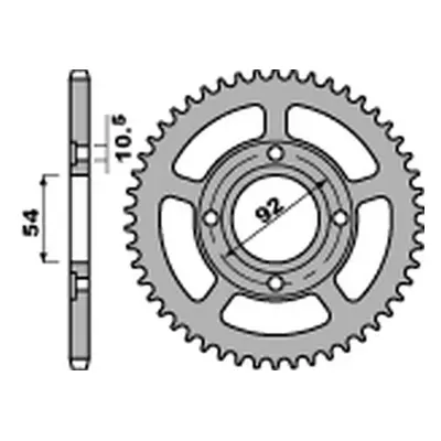 Rozeta PBR 4432 45 F (JTR1078.45, STD.-2) (PBR rozeta 4432 45 F (JTR1078.45) (STD.-2))