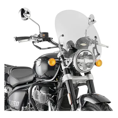 Plexi štít KAPPA 9058AK (KAPPA plexi štít ROYAL ENFIELD SUPER METEOR 650 23, 38 X 42 cm průhledn