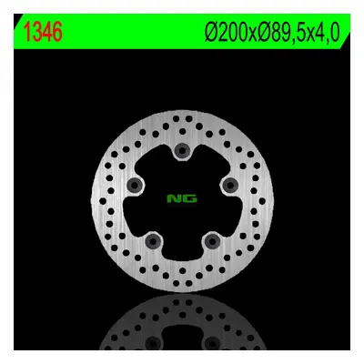 Brzdový kotouč NG Brakes NG1346 (NG brzdový kotouč zadní KYMCO GRAND DINK 125/300 12-15, LIKE 12