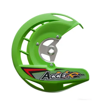 Kryt brzdového kotouče přední ACCEL FDG-03GR (ACCEL kryt brzdového kotouče přední KAWASAKI KXF 2