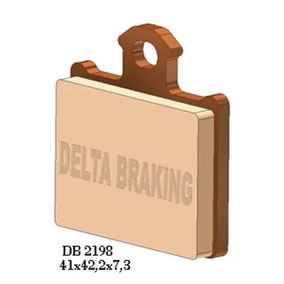 Brzdové destičky DELTA BRAKING DB2198OR-D (DELTA BRAKING brzdové destičky KH602 KTM SX85`11-18 z