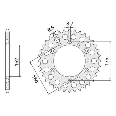 Rozeta CHT 85647K (2045-47, JTR853.47, JTR853.47) (CHT rozeta 856 47 (2045-47) (JTR853.47) (JTR8