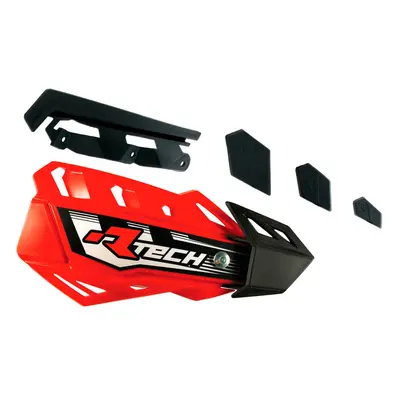 RACETECH (RTECH) náhradní plasty pro kryty páček FLX / ALU / ATV barva červená (R-REPPMFLRS00) (