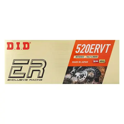 DID 520ERVT-110 hnací řetěz (110 článků) X-RING (zlatá) rozpojený + spona (DID520ERVT-110) (DID 