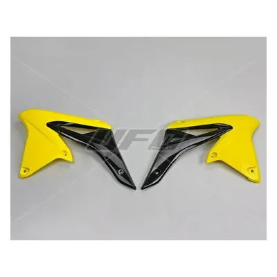 Kryty chladiče UFO SU04928102 (UFO kryty chladiče SUZUKI RMZ 250 10-17 barva žlutá/černá)