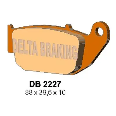 Brzdové destičky DELTA BRAKING DB2227OR-N (DELTA BRAKING brzdové destičky KH629 HONDA CBR 125 11