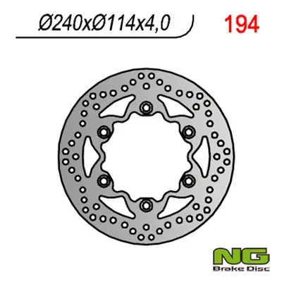 Brzdový kotouč NG Brakes NG194 (NG přední brzdový kotouč HONDA REBEL 125/250, CBF 125 08-12, VT 