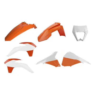 Kompletní sada plastů POLISPORT 90878 (POLISPORT kompletní sada plastů KTM EXC/EXC-F 14-16 (REST