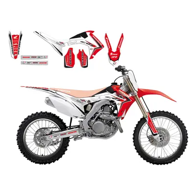 Sada samolepek (dýhy) BLACKBIRD 2145 (BLACKBIRD sada samolepek (dýhy) HONDA CRF 250R 14-17, CRF 