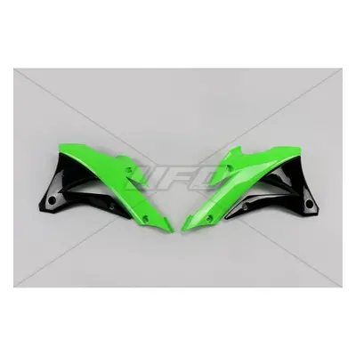 Kryty chladiče UFO KA04728999 (UFO kryty chladiče KAWASAKI KX 85 14-21, KX 100 14-21 barva ZILEO