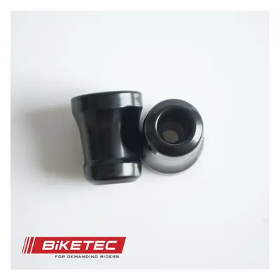 Koncovky/závažíčka řidítek BIKETEC BT0038 (BIKETEC koncovky/závažíčka řidítek KAWASAKI barva čer