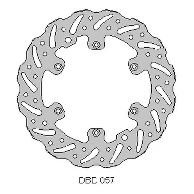 Brzdový kotouč přední DELTA BRAKING ONL_DBD057G (DELTA BRAKING brzdový kotouč přední BETA 2T/4T 