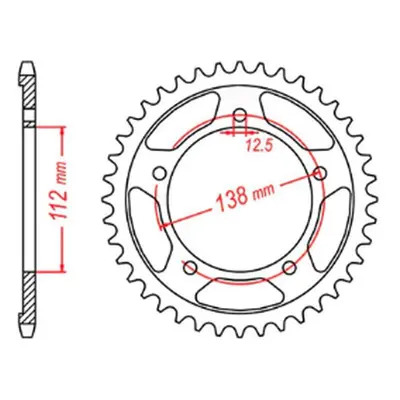 Rozeta MTX 11-MW0-43 (SC58, JTR302.43) (MTX PARTS rozeta 408 43 (SC58) (JTR302.43))