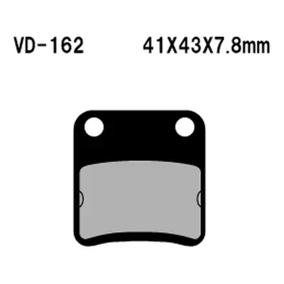 Brzdové destičky VESRAH VD-162 (VESRAH brzdové destičky KH178 / KH257 vyrobeno v Japonsku)