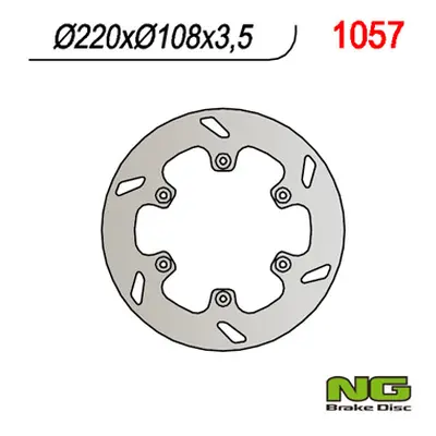 Brzdový kotouč NG Brakes NG1057 (NG brzdový kotouč zadní GAS GAS 125/250/300/450 94-20 (220X108X