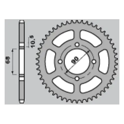 Rozeta JR 24345JRS (JTR241.45) (JR rozeta 243 45 (JTR241.45))