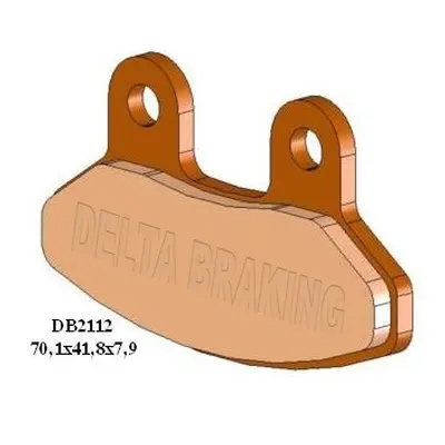 Brzdové destičky DELTA BRAKING DB2112SR-N3 (DELTA BRAKING brzdové destičky KH306)